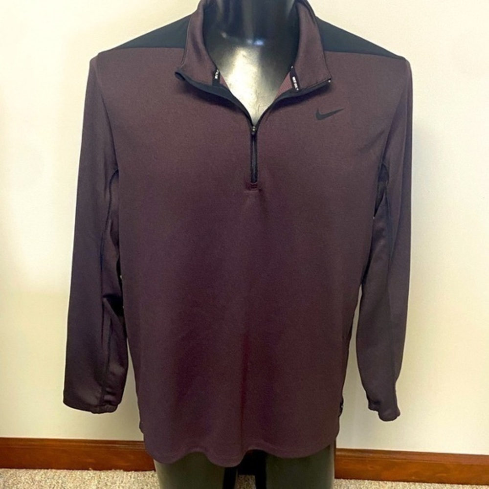 ✨Nike Men's Golf 1/4 Zip Pullover Dri-Fit Great XL